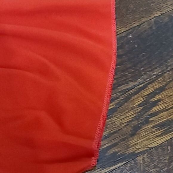 Vintage 70s Red Retro Layering Basic Shirt - Picture 12 of 13